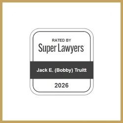 Jack E Truitt selected in 2026 by Super Lawyers