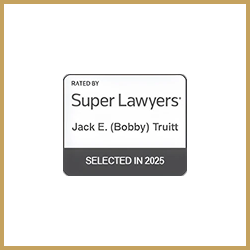 Jack E Truitt selected in 2025 by Super Lawyers